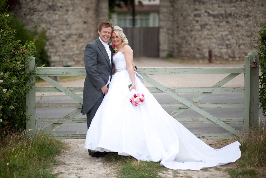Wedding photography at Cooling Castle Barn